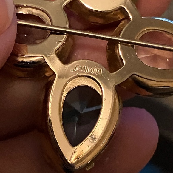 AVON VINTAGE BROOCH SIGNED - Picture 5 of 10